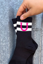 Load image into Gallery viewer, Happy Horseshoe Socks
