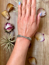 Load image into Gallery viewer, Sterling Silver Hudson Feather Cuff – Fits 6” Wrist – Handmade by Artist Jason Ogg
