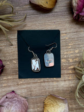 Load image into Gallery viewer, Sterling Silver Wild Horse Jasper Dangle Earrings – Handmade by Artist Jason Ogg
