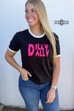Load image into Gallery viewer, Dilly Dally Ringer Tee
