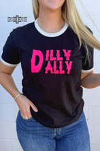 Load image into Gallery viewer, Dilly Dally Ringer Tee
