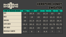Load image into Gallery viewer, Hereford Honey Sweater
