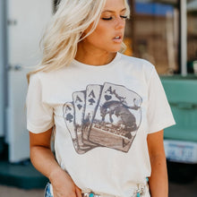 Load image into Gallery viewer, Ace of Cowboys Graphic Tee
