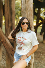 Load image into Gallery viewer, Ain&#39;t My First Rodeo Cowgirl Graphic Tee

