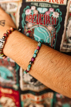 Load image into Gallery viewer, Authentic Jasper Turquoise Chain Bracelet
