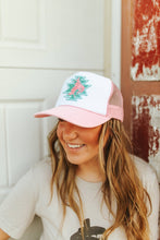 Load image into Gallery viewer, Aztec Bucking Bronco Patch Trucker Hat
