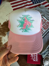 Load image into Gallery viewer, Aztec Bucking Bronco Patch Trucker Hat
