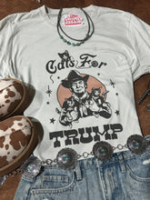 Load image into Gallery viewer, Cats for Trump Graphic Tee
