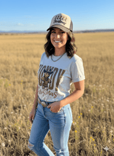 Load image into Gallery viewer, Cowboy Gingerbread Howdy Christmas Graphic Tee
