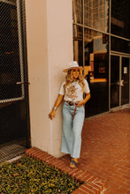 Load image into Gallery viewer, Cowboy Santa Christmas Graphic Tee
