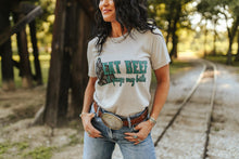 Load image into Gallery viewer, Eat Beef It Pays My Bills Graphic Tee

