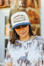 Load image into Gallery viewer, Giddy Up Embroidered Trucker Hat
