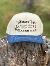 Load image into Gallery viewer, Giddy Up Embroidered Trucker Hat
