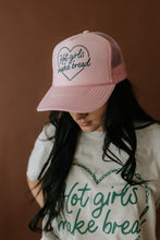 Load image into Gallery viewer, Hot Girls Make Bread Trucker Hat
