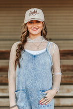 Load image into Gallery viewer, Howdy Rope Embroidered Trucker Hat
