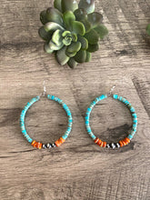 Load image into Gallery viewer, Vibrant Hoop Earrings
