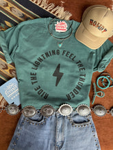 Load image into Gallery viewer, Ride The Lightning Graphic Tee
