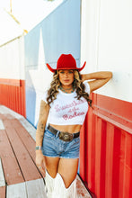 Load image into Gallery viewer, Rodeo Sweetheart Babydoll Graphic Tee
