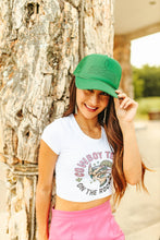 Load image into Gallery viewer, The Viral Boot Stitch Trucker Hat
