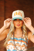 Load image into Gallery viewer, Tipsy Embroidered Trucker Hat
