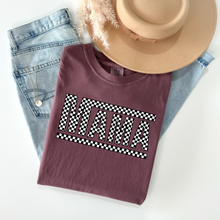 Load image into Gallery viewer, Checkered Mama Tee

