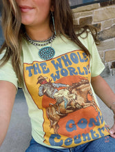Load image into Gallery viewer, World&#39;s Gone Country Western Graphic Tee
