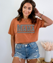 Load image into Gallery viewer, Checkered Mama Tee
